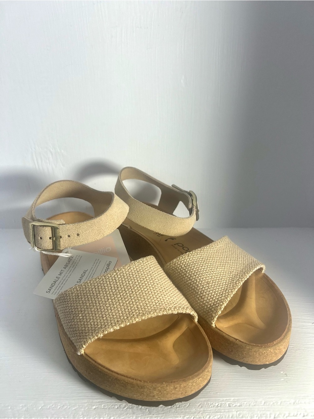 NEW Papillio Platform Sandals Size 7 | sandcastle leather